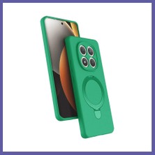 Nida Redmi Note 15 Pro 5g Uyumlu Regal Magsafe Standlı Kapak - Yeşil Nıda
