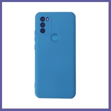 Nida General Mobile Gm 21 Plus Kılıf Nano Içi Kadife Silikon - Mavi Nıda