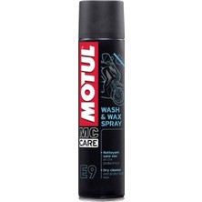 Motul MC CARE E9 Wash Wax Hızlı Temizleyici Sprey 400ML