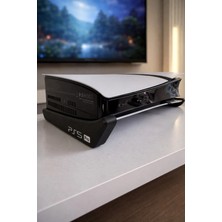 Agelon Playstation 5 Pro Model Uyumlu Siyah Yatay Stand