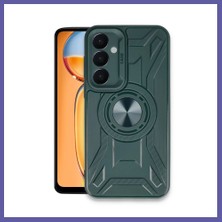 Nida Samsung Galaxy A25 5g Uyumlu Kılıf Lincoln Silikon - Koyu Yeşil Nıda
