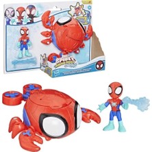 Zenviaa G1464 Spidey Waterwebs - Spider Crab Figür ve Araç Oyun Seti +3 Yaş ZENVIAA365423