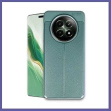 Nida Realme 12 5g Uyumlu Kılıf Auto Focus Kapak - Koyu Yeşil Nıda