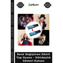 Carlburn Renk Değiştiren Sihirli Top Oyunu – Sihirbazlık Gösteri Kutusu Eğlence Aracı Şaşırtıcı Oyuncak