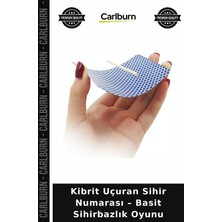 Carlburn Kibrit Uçuran Sihir Numarası – Basit Sihirbazlık Oyunu Arkadaş Eğlencesi Oyun Aleti Gösteri Eşyası