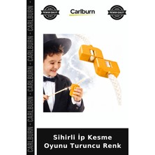 Carlburn Sihirli Ip Kesme Oyunu Turuncu Renk Okul Etkinliği Oyuncağı Pratik Sihir
