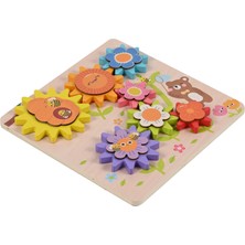 Calimera Toys Çiçekli Çarklar Dişliler Oyunu