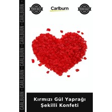 Carlburn Kırmızı Gül Yaprağı Şekilli Konfeti Sürpriz Konsepti Etkinlik Detayı Fotoğraf Çekim Aksesuarı