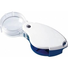 Tr Işıklı Mini Büyüteç, 38MM, 10X Büyütme