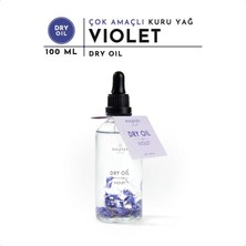 Polente Natural Violet 100 ml Çok Amaçlı Kuru Yağ Unisex Cilt, Saç ve Tırnak Bakımı için Besleyici