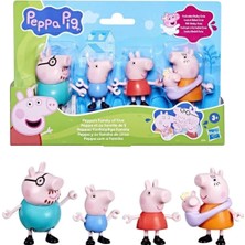 Sosyete Çarşısı G0506 Peppa Pig ve Ailesi 5li Figür Seti +3 Yaş
