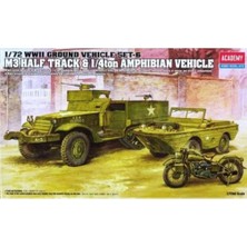 Tr Oskar M3 U.s. Half Track & 1/4t Amphibian Araç 1: 72