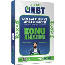Yediiklim Yayınları 2027 Meb Ags Öabt Din Kültürü ve Ahlak Bilgisi Konu Anlatım