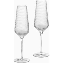 Wedgwood Vera Wang Swirl 2'li Kristal Flüt Kadeh Seti