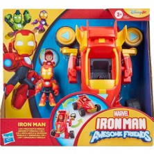 Sosyete Çarşısı G1474 Iron Man And His Awoesome Friends 2SI1ARADA Araç Seti +3 Yaş