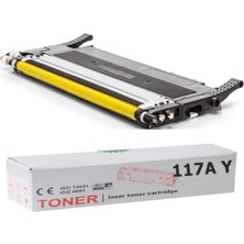 Tr Hp Uyumlu W2072A (117A) Sarı Çipli Muadil Toner