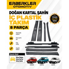 ERBERKLER Doğan Kartal Şahin Iç Plastik Takım 8 Parça