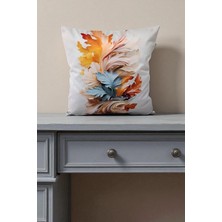Tr Sonbahar Esintisi Dijital Baskılı Kırlent Kılıfı - 40X40 cm