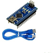 CCH Teknoloji Arduino Nano Klon – USB Kablo Hediyeli – (Usb Chip CH340)