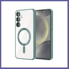 Nida Samsung Galaxy A55 5g Uyumlu Kross Magneticsafe Kapak - Koyu Yeşil Nıda