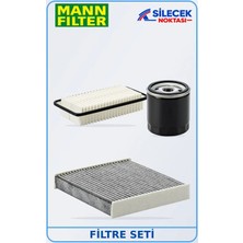 Mann Yaris 1.4 D-4d Karbonlu Filtre Seti