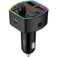 Tr GP14 38W Pd + Qc3.0 LED Ekranlı Fm Transmitter