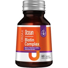 Ocean Biotin Complex Takviye Edici Gıda 60 Tablet