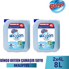 Bingo Oksijen Çamaşır Suyu Okaliptus 4lx4 Adet