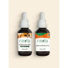 Ravla 2'li Ürün - Udim Kostus Yağı - 50ml / Çörekotu Yağı 50ml