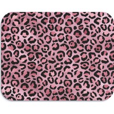 Nilizma Leopar Desenli Renkli Ergonomik Mouse Pad - 23 cm x 19 cm - Kaymaz Taban Ev ve Ofis Kullanımı Fare Altlığı Mousepad