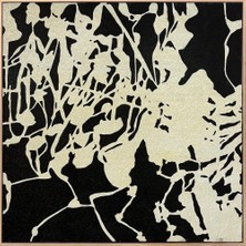 Simurg Sanatevi Modern Çizgiler Yağlı Boya Tablosu - Tuval Üzerine El Yapımı - 100 x 100 cm