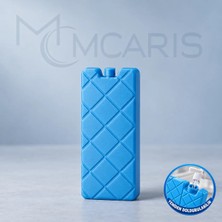 Mcaris Doldurulabilir Buz Aküsü - Dondurucu Buz Kasedi Ice Box Soğutucu Blok (Mavi) (Kargo Dahil)