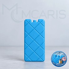 Mcaris Kilitli Buz Aküsü - Dondurucu Buz Kasedi Ice Box Soğutucu Blok (Mavi) (Kargo Hariç)