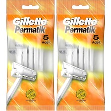 Tr Permatik Kullan At Erkek Tıraş Bıçağı 5 Adet 2li Paket