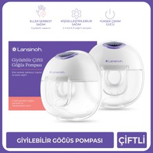 Lansinoh Giyilebilir Çiftli Göğüs Pompası