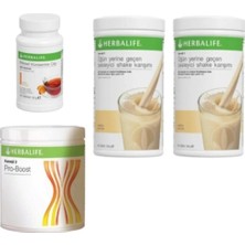 Herbalife 2 Vanilyalı Shake Pro-Boost 50G Şeftalili Çay