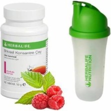 Herbalife Ahududu Aromalı 50 gr Bitkisel Çay ve Shaker Orjinal Ürün