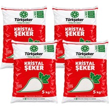 Türk Şeker Toz Şeker 5 kg 4 Lü (20 Kg)
