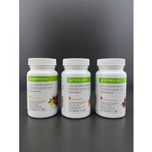 Herbalife Bitkisel Konsantre Çay Seti 3 Lü Paket Ahududu-Limon-Şeftali (51 Grx3 )