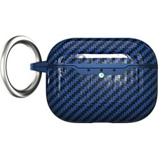 kilifone Airpods Pro 3 2025 (A3063-A3064-A3065-A3122) Uyumlu Kılıf Silikon Airbag 05 - Lacivert - T39615