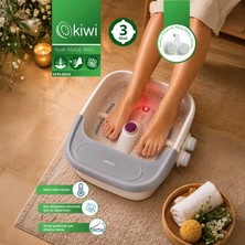 Kiwi KFM-8634 Ayak Masaj Aleti - Beyaz / Gri