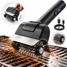 Sanal Ticaretiniz Kablosuz Elektrikli Izgara Temizleme Makinesi 600 Rpm