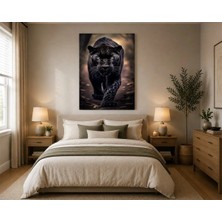 Rose Light Afrika Filli Karanlık Orman Duvar Dekoru Ahşap Mdf Baskı Salon, Yatak Odası, Çocuk Odası, Ofis Duvar Tablosu Mdf Tablo