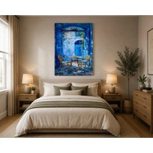 Rose Light Dış Mekan Masası ve Sandal Duvar Salon Dekoru Ahşap Mdf Baskı Salon, Yatak Odası, Çocuk Odası, Ofis Duvar Tablosu Mdf Tablo