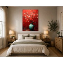 Rose Light Çiçekli Duvar Yatak Odası Için Yatak Odası Dekoru Ahşap Mdf Baskı Salon, Çocuk Odası, Ofis Duvar Tablosu Mdf Tablo