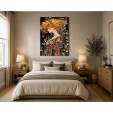 Rose Light Modern Sanat Eseri Kadın Duvar Dekoru Ahşap Mdf Baskı Tablo Mdf Tablo