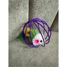 Hakdem Pet Kafesli Fare Kedi Oyuncağı