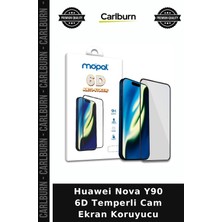 Carlburn Huawei Nova Y90 6d Temperli Cam Ekran Koruyucu Telefon Örtüsü Mobil Aksesuar Cep Aksesuarı