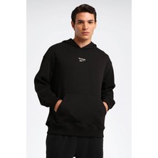 Reebok Sweatshirt Erkek Siyah Torazo Hoodıe