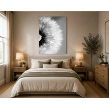 Rose Light Papatya Yapraklı Duvar Dekoru Ahşap Mdf Baskı Tablo Mdf Tablo